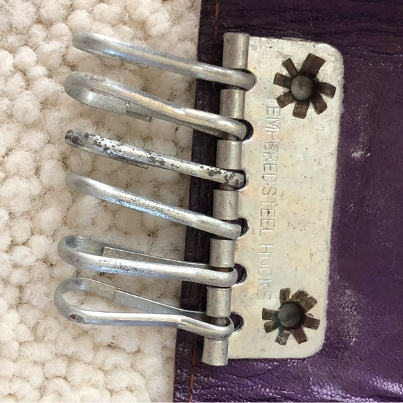 NWOT Shantiniketan Indian leather boho key case - Picture 11 of 13